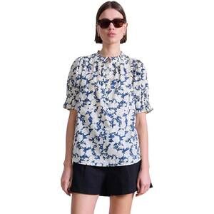 NEW APIECE APART los altos top in alina cream floral